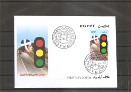 Egypte - Sécurité Routière ( FDC De 2002 à Voir) - Cartas & Documentos