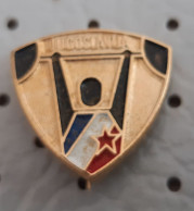 Yugoslavia Weightlifting Federation Vintage Pin - Gewichtheben