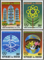 73421 MNH BURUNDI 1987 AÑO INTERNACIONAL DE LA PAZ - Ongebruikt