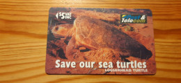 Phonecard Fiji, Post & Telecom 17FIC - Turtle - Fidschi