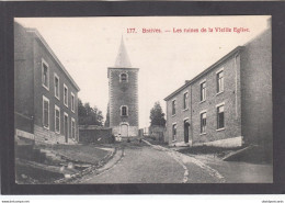 CPA -  Belgique,  BRAIVES,  Les Ruines De La Vieille église - Braives