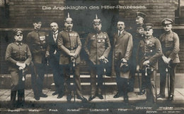 WK II Die Angeklagten Des Hitler Prozesses Pernet, Dr. Weber, Frick, Kriebel, Ludendorff, Hitler, Brückner, Röhm, Wagner - Personen