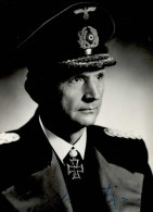 Ritterkreuzträger Dönitz, Karl Großadmiral UNTERSCHRIFT 26.4.1976 Auf Fotokarte (keine AK-Einteilung) - Weltkrieg 1939-45