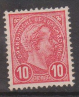 Luxembourg N° 73 Avec Charnière - 1895 Adolphe De Profil