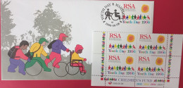 RSA FDC #6.36 WITH CONTROL BLOCK MNH - Lettres & Documents