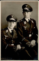 WK II MILITÄR - Foto-Ak LUFTWAFFE Ärmelband KAMPFGESCHWADER RICHTHOFEN Rücks. Klebestellen! I-II - Guerra 1939-45