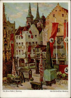 Nürnberg Adolf Hitler-Platz Im Festschmuck I-II - Guerra 1939-45