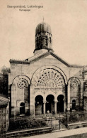 Synagoge Saargemünd / Lothringen I-II Synagogue - Judaika