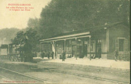 CPA CP Migennes Laroche Les Salles D'attente Des Trains Se Dirigeant Vers Dijon Yonne - Migennes