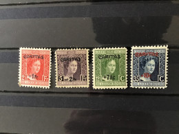 Luxembourg 1924 Death Of Grand Duchess Mint SG 227-30 Yv 146-9 Mi 148-51 - Other & Unclassified