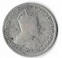 AUSTRALIE GEOGES V, 3 Pence,     Argent  1910 (L)  B+ - Unclassified