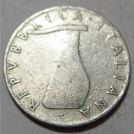 REPUBBLICA ITALIANA 5 Lire Delfino 1953 MB QBB  - 5 Lire