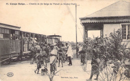 Congo Belge - Chemin De Fer Belge De Matadi Au Stanley Pool - Dauvissat - Animé - Train  - Carte Postale Ancienne - Belgian Congo