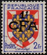 Réunion Obl. N° 288 - Armoiries Touraine - Oblitérés