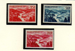 Sarre (1948) -  P A Avions Survolants Des Paysages - Neufs** - MNH - Luchtpost