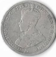 AUSTRALIE  GEORGES V  1  Shilling,  1915(L)  Rare  Argent , - Non Classés