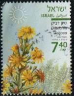 Israël 2020 Yv. N°2637 - Inule Visqueuse - Oblitéré - Used Stamps (without Tabs)