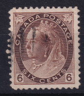 CANADA 1896-1902 - Canceled - Sc# 80 - Oblitérés