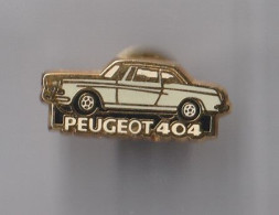 PIN'S THEME AUTOMOBILE PEUGEOT  404 COUPE  SIGNE  HELIUM - Peugeot