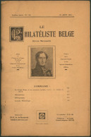 Belgique : Le Philatéliste Belge (Revue Mensuelle, N°119 1931). SOMMAIRE / Théodore Champion, Marchand De Timbres - Filatelia E Historia De Correos