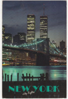New York - City Lights - Twin Towers -  (N.Y. - USA) - 1995 - World Trade Center