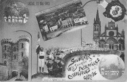 CPA 33 BAZAS / SOUVENIR DE LA VIIIe JOURNEE DES PATRONAGES CATHOLIQUES DE LA GIRONDE - Bazas