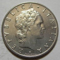 REPUBBLICA ITALIANA 50 Lire Vulcano 1° Tipo 1975 Cifra 5 Lunga QFDC  - 50 Lire