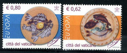 2005 VATICANO Serie MNH ** Europa Gastronomia - Unused Stamps