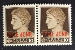 1941 - Italia - Occupazione Isole Jonie - Cent 10 - Coppia - Nuovi - Ionian Islands