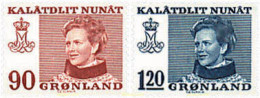 96864 MNH GROENLANDIA 1974 REINA MARGRETHE II - Ungebraucht