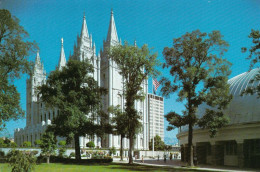5 AK USA / Utah * Mormon Tempel In Salt Lake City - Größte Tempel Der Kirche Jesu Christi Der Heiligen Der Letzten Tage - Salt Lake City