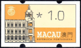 1993 China Macau ATM Stamps Main Post Office / MNH / Klussendorf Automatenmarken Etiquetas Automatici Distributeur - Autres & Non Classés