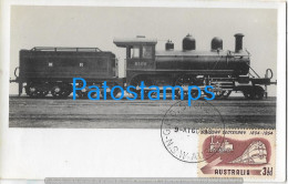 212624 AUSTRALIA SYDNEY RAILWAY TRAIN PHOTO NO POSTAL POSTCARD - Autres & Non Classés