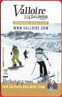 Valloire. Galibier. Carte Rechargeable Pour Les Remontées Mécaniques. Savoie (73). 2023. - Gebirgslandschaften