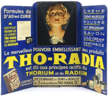 Tho-Radia Crème Savon Dentifrice Thorium Radium Dr A. Curie Publicité - Advertising (Photo) - Voorwerpen