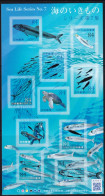 (ja1725) Japan 2023 Sea Life No.7 Fish Turtle Diver MNH - Nuevos