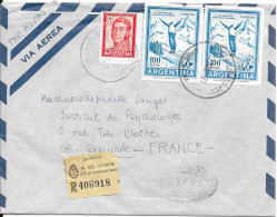 1971 - Sur Lettre VIA AEREA - Lettres & Documents