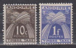 Andorra, Franz.  P 32-33 , Xx  (F 1788) - Ungebraucht