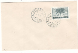 Finlande - Lettre De 1949 - Oblit Loilanniemi - Arbres - - Covers & Documents