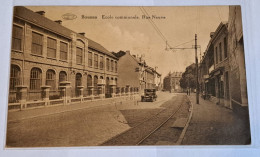 @J@  -  BOUSSU  -  Ecole Communale . Rue Neuve  -  Zie / Voir Scan's - Boussu