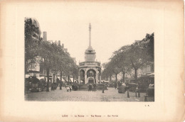 Photographie Reproduction - Liège - Le Perron - I.A. - Dim: 24/16 CM - Andere & Zonder Classificatie