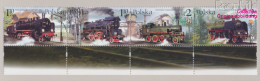 Polen 3997-4000 Viererstreifen (kompl.Ausg.) Postfrisch 2002 Dampfloks (10162004 - Nuovi