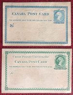 Canada, 2 Entiers Carte Postale (neuf) - (A209) - Covers & Documents