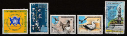 Nouvelle-Calédonie 1973 à 1978 : Timbres Yvert & Tellier N° 389 - 393 - 398 - 399 - 403 - 407 - 415 - 418 Et 422 Oblit. - Usati