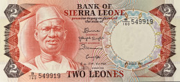 Sierra Leone 2 Leone, P-6h (4.8.1985) - UNC - Sierra Leone