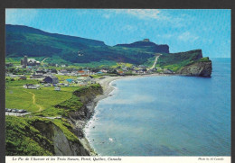 Percé  Gaspésie Québec - Le Pic De L'Aurore Et Les Trois Soeurs - Non Circulée - Photo Al Cassidy  No: 17134R - Gaspé