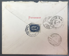 Russie Enveloppe Pour La France 11.10.1897 - (A1252) - Briefe U. Dokumente