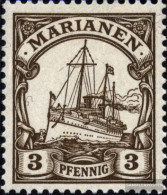 Marianas (German. Colony) 7 Unmounted Mint / Never Hinged 1901 Ship Imperial Yacht Hohenzollern - Mariannes