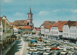 D-97616 Bad Neustadt - Saale - Marktplatz - Cars - VW Käfer - Ford Capri - Opel Sprint - Simca - Opel Kadett Coupe - Mellrichstadt