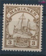 Marianen (Dt. Kolonie) 7 Postfrisch 1901 Schiff Kaiseryacht Hohenzollern (10181712 - Mariana Islands